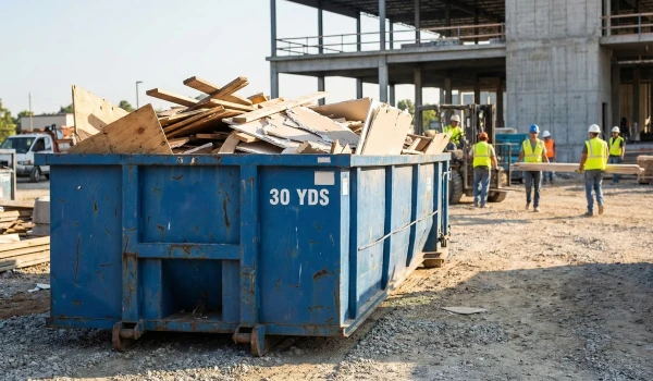 30 yard roll off dumpster for large projects